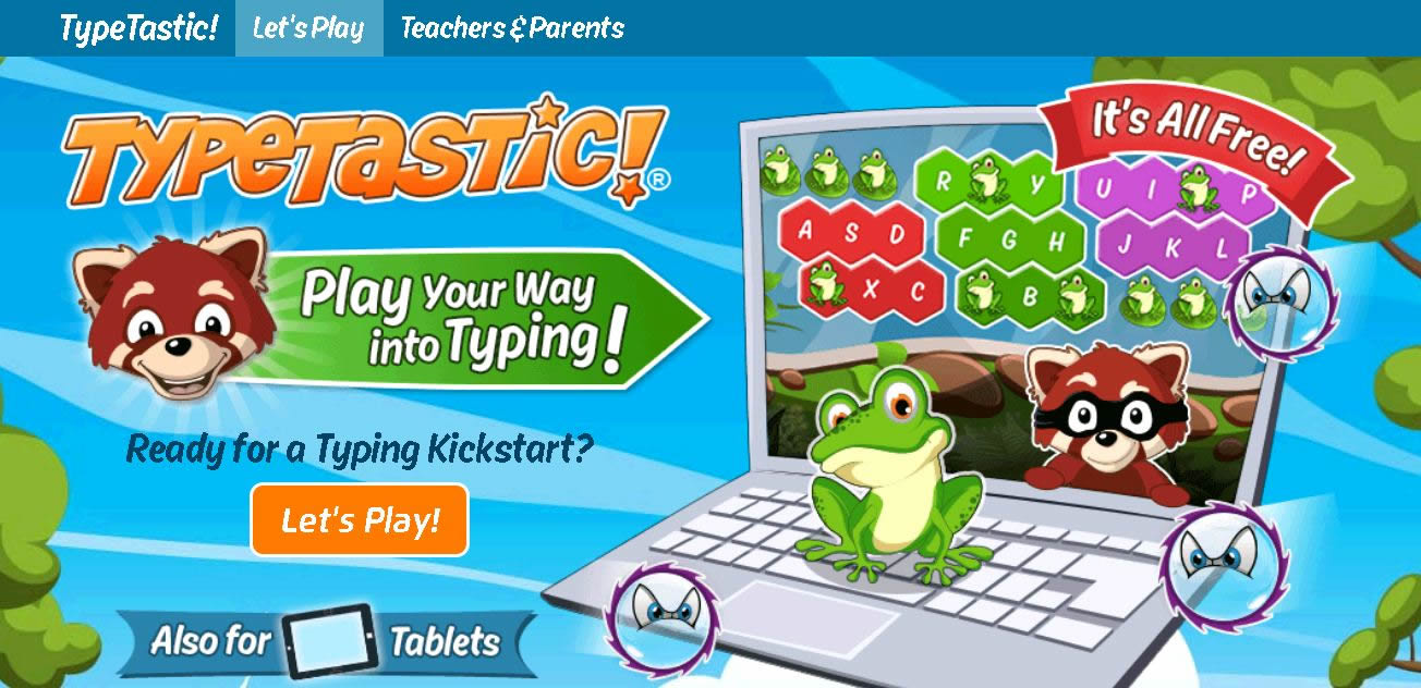 Typing Games - Learn to Type with Free Typing Games 