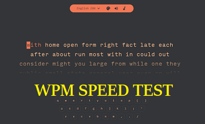 Speed Typing Test - Game - Typing Games Zone